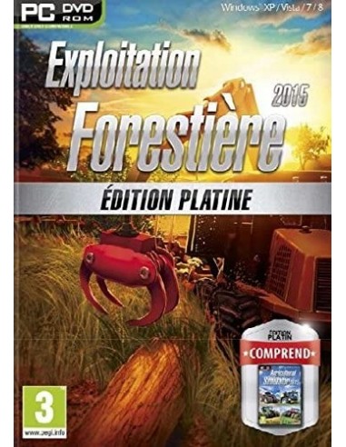 Exploitation Forestière Simulator 2015 - édition platinum PC