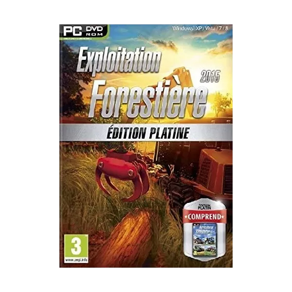 Exploitation Forestière Simulator 2015 - édition platinum PC