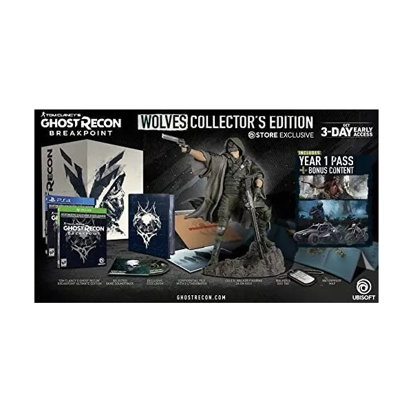 Tom Clancy's Ghost Recon Breakpoint - Wolves Collector's Edition PS4