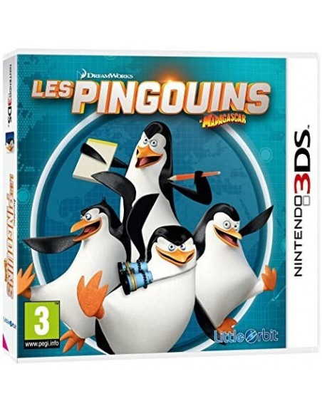 Les Pingouins de Madagascar Nintedno 3DS