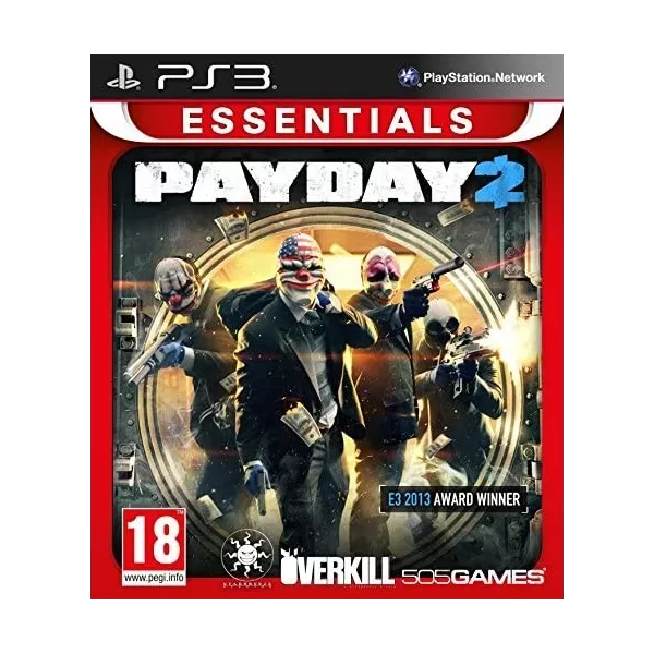 Pay Day 2 Essential Hits Ps3