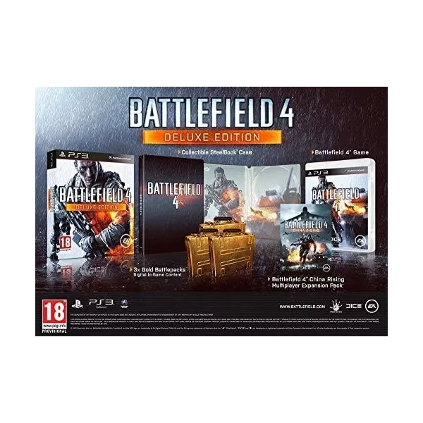 Battlefield 4 Edition Deluxe - PS3 Games