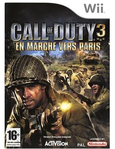 Call Of Duty 3 : En marche vers Paris Nintendo Wii