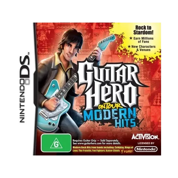 Guitar Hero On Tour Modern Hits