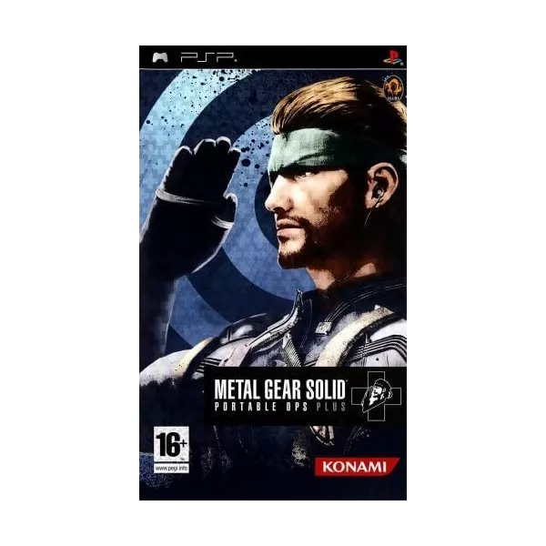 Metal gear solid portable ops+ PSP