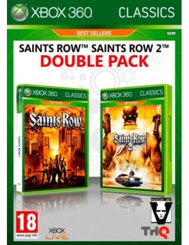 Saints Row + Saints Row 2 - Xbox 360