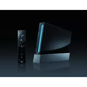Console Wii noire + accessoires (inclus Wii Sports + Wii Sports Resort)