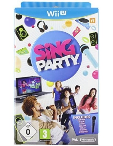 Sing Party + Microphone Wii U