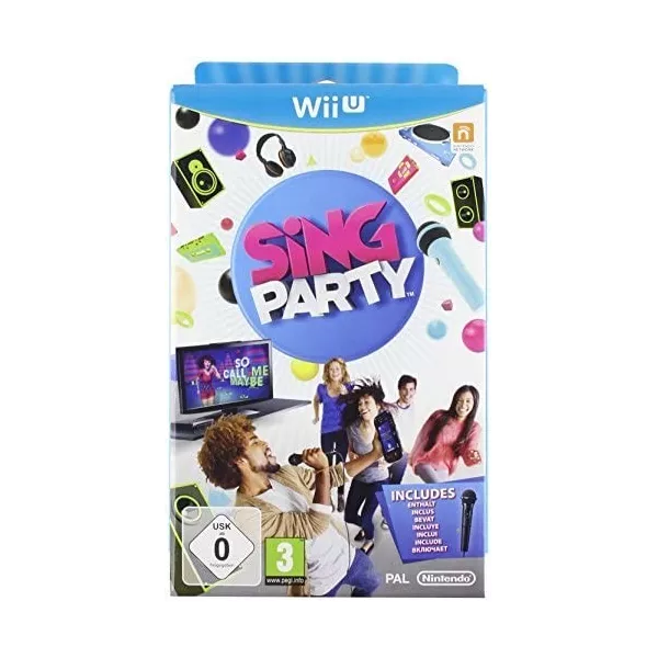 Sing Party + Microphone Wii U