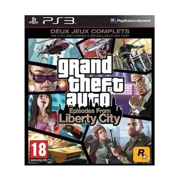 GTA : episodes from Liberty City PS3