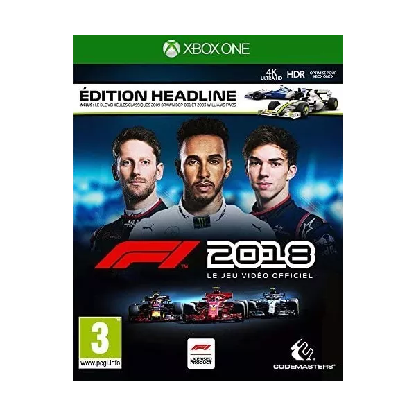 F1 2018 Edition Headline Xbox One