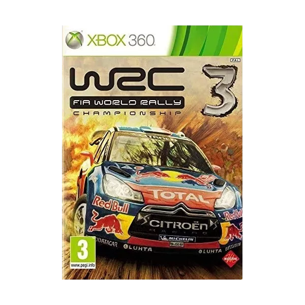 WRC 3 : FIA World Rally Championship Xbox 360