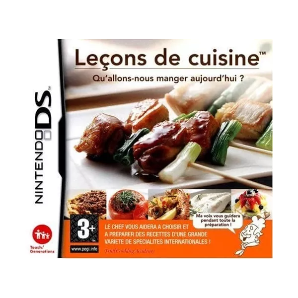 Leçon de cuisine : Qu'allons-nous manger? DS