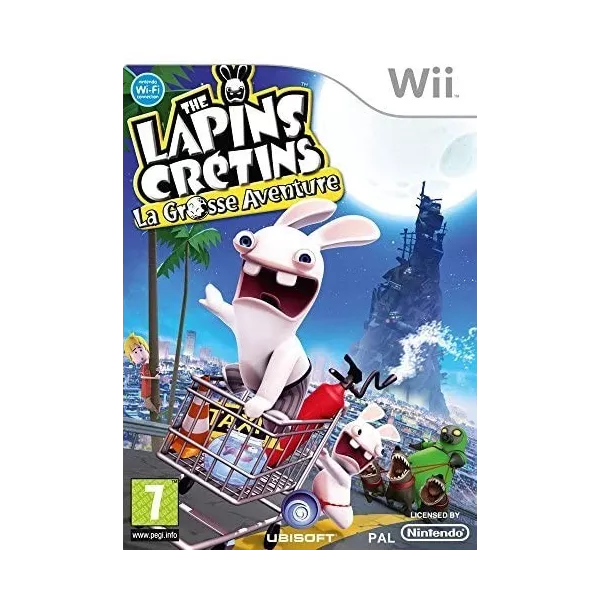 Les Lapins Crétins : la grosse aventure Nintendo Wii