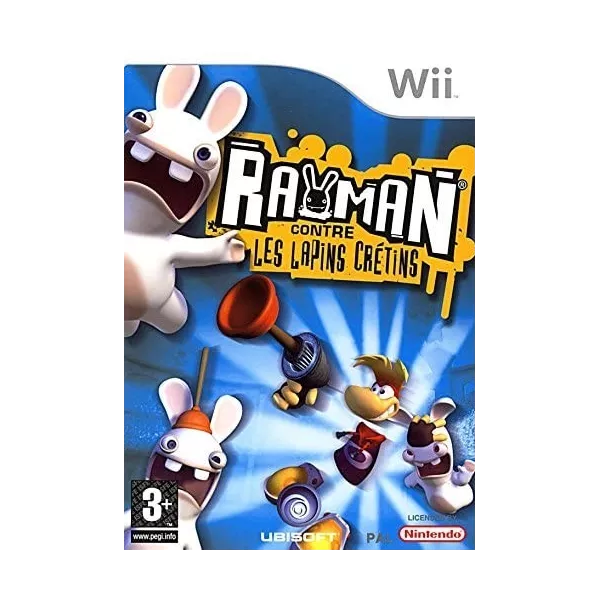 Rayman contre les Lapins Crétins Nintendo Wii