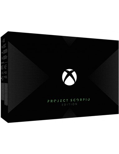 Console Xbox One X 1 To - Scorpio Project - Edition limitée