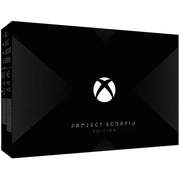 Console Xbox One X 1 To - Scorpio Project - Edition limitée