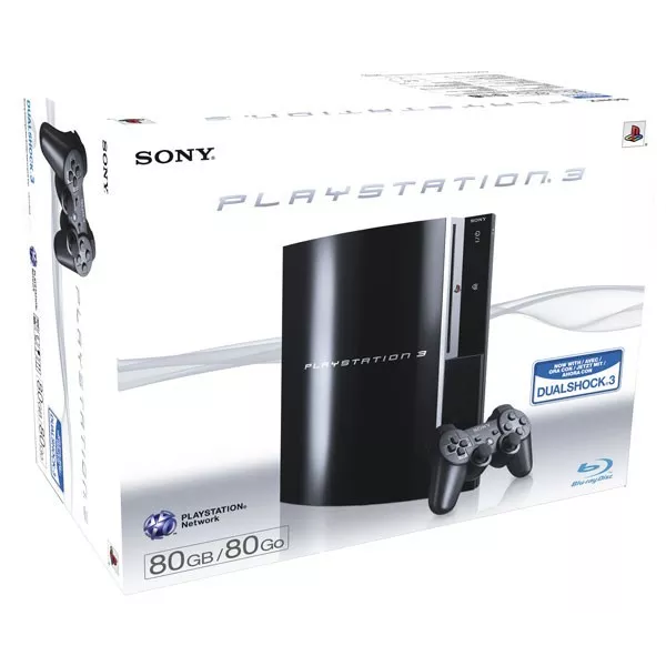 Console PS3 80 Go noire