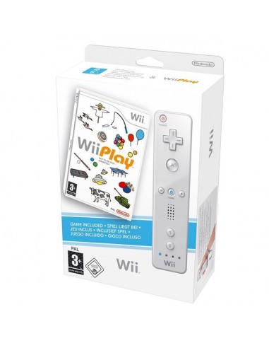 Wii Play + Télécommande Wii Blanche
