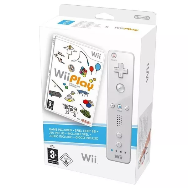 Wii Play + Télécommande Wii Blanche