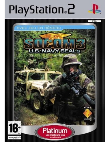 Socom 3 : U.S. Navy Seals Platinum PS2