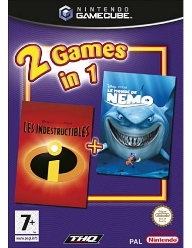 Les Indestructibles + le monde de Némo Nintendo GameCube