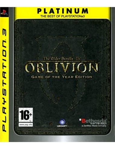Oblivion Goty Platinum PS3