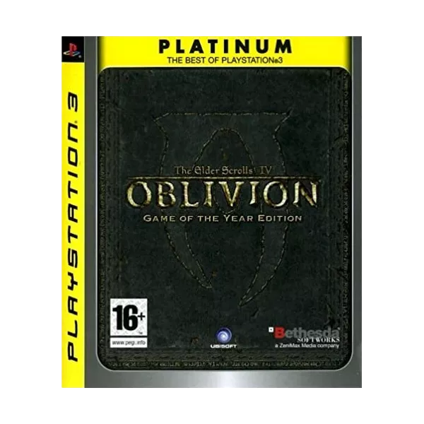 Oblivion Goty Platinum PS3