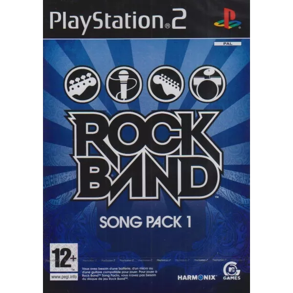 Rockband song pack 1 PS2