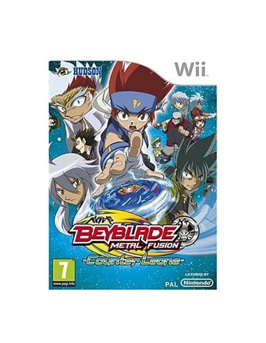 BEYBLADE METAL FUSION WII