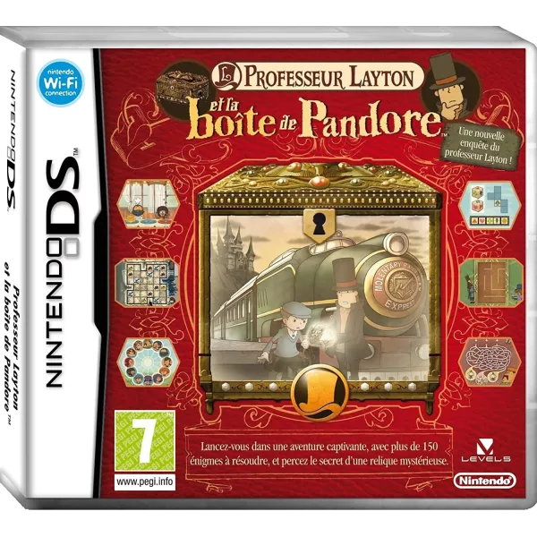 Professeur Layton et la boîte de Pandore Nintendo DS