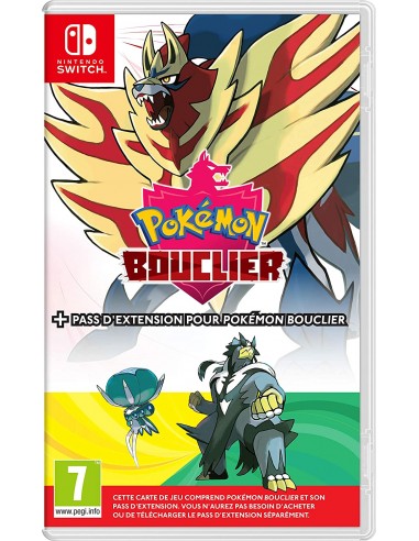 Pokémon Bouclier + Pass d’Extension  Nintendo Switch