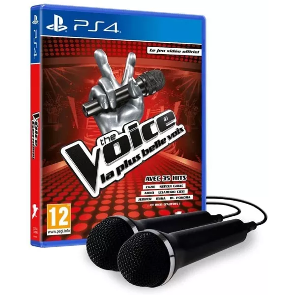 The Voice La Plus Belle Voix 2019 + 2 Micros PS4