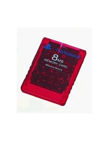 Carte mémoire Sony 8 MB rouge PS2