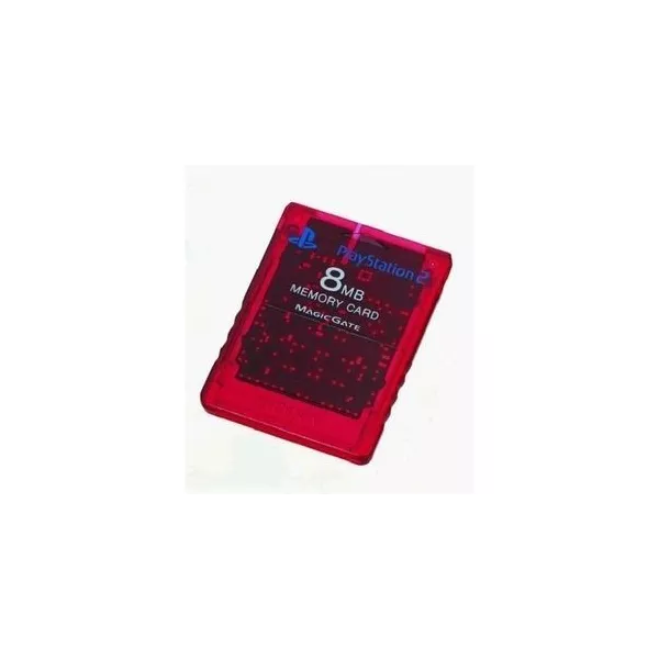 Carte mémoire Sony 8 MB rouge PS2