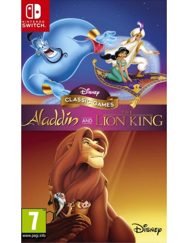 Disney Classic Games - Aladdin and The Lion King Nintendo Switch