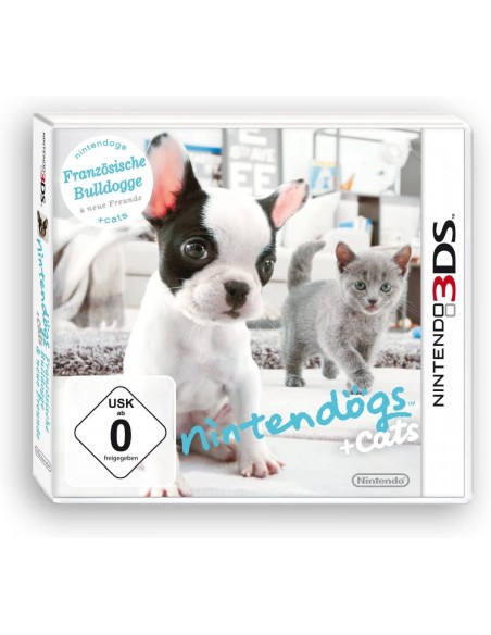 Nintendogs + cats Bouledogue Français & ses nouveaux amis Nintendo 3DS