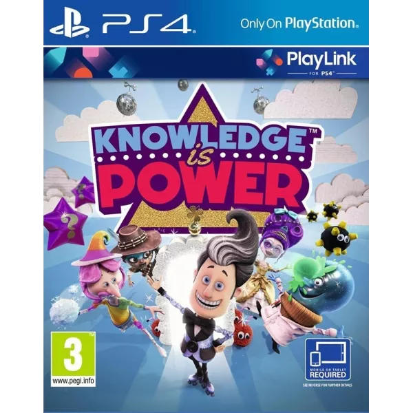 Knowledge Is Power - Playstation 4 PS4