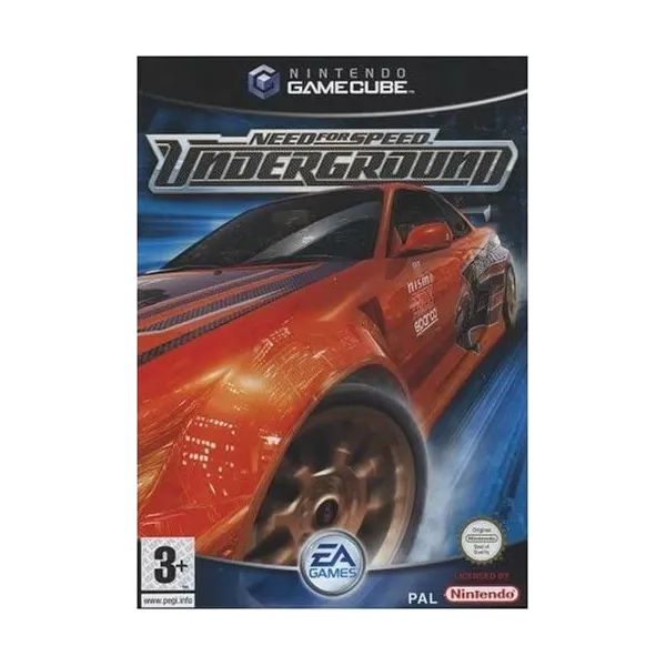 Need for speed : underground Nintendo Gamecube