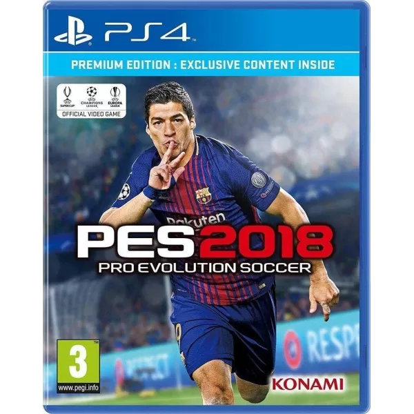 Pro Evolution Soccer 2018 PS4