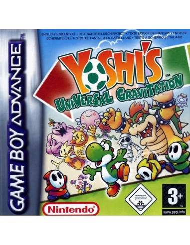 Yoshi's Universal Gravitation Nintendo Game boy Advance GBA