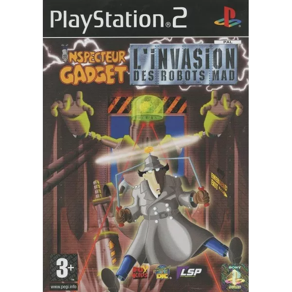 Inspecteur gadget l'invasion des robots mad PS2