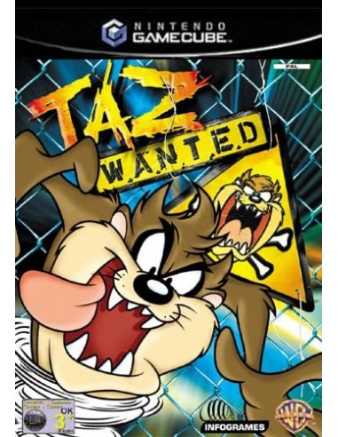 Taz Wanted Nintendo Gamecube
