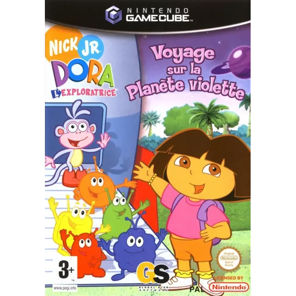 Dora l'exploratrice Voyage sur la planete violette Nintendo GameCube