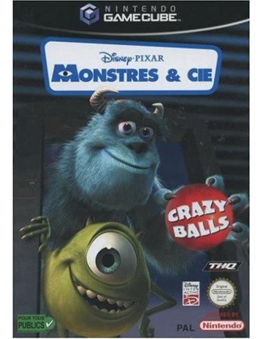 Monstres & Cie Crazy Balls Nintendo GameCube