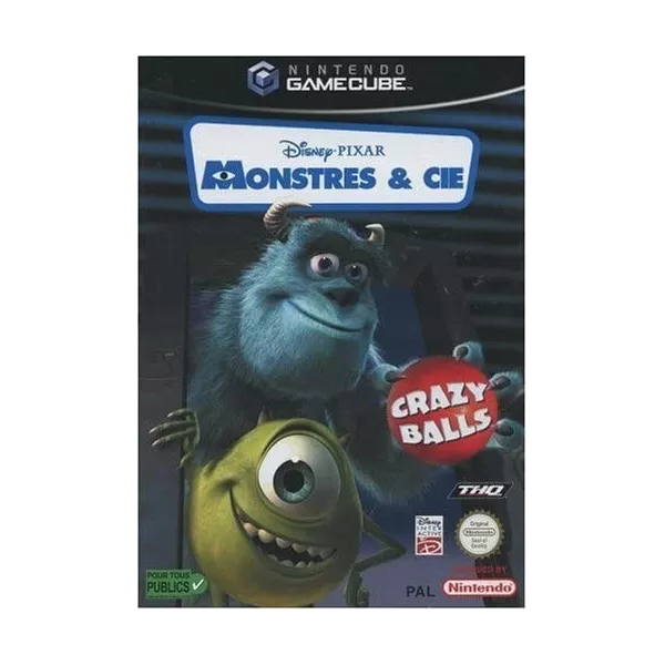 Monstres & Cie Crazy Balls Nintendo GameCube