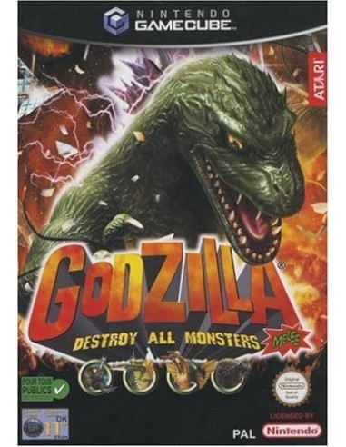 Godzilla - Destroy all Monsters Melee Nintendo GameCube