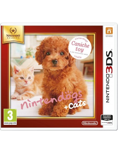 Nintendogs + cats Caniche Toy & ses nouveaux amis - Nintendo Selects 3DS