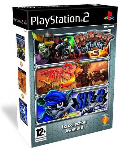 Triple Pack : Jak 3 + Ratchet & Clank 3 + Sly Raccoon 2 PS2