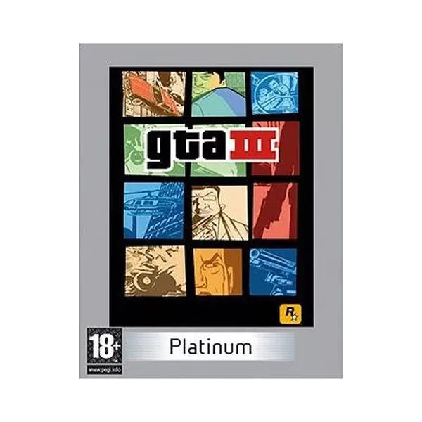 GTA III Platinum PS2